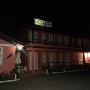 A pousada a noite