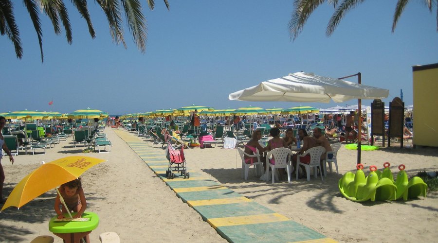 La spiaggia