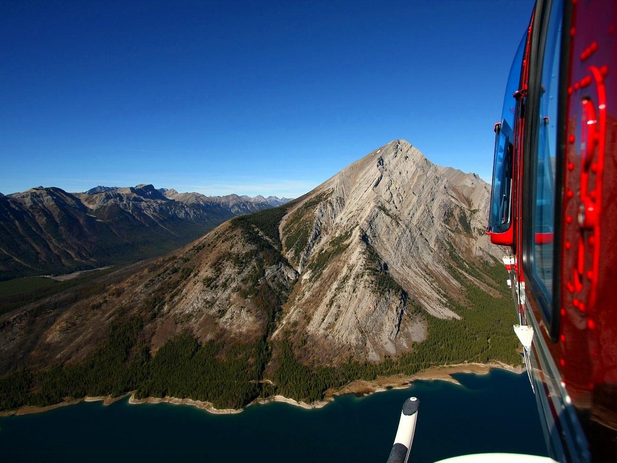 helicopter tours near canmore