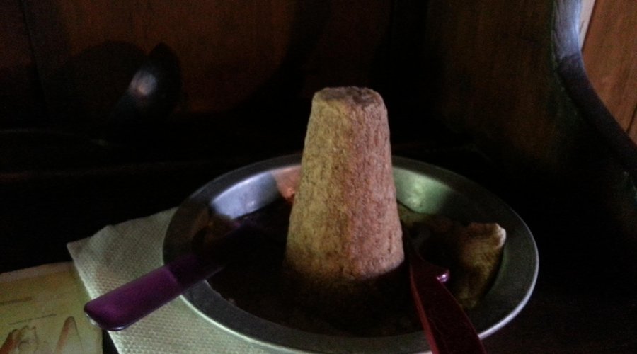 sugar shaving - kids had to continue to whistling so mama knew they weren't eating it