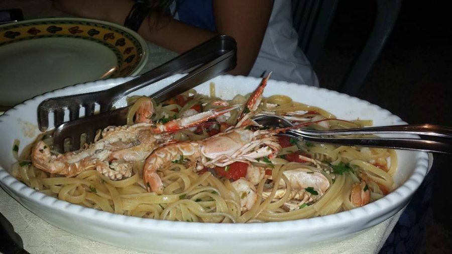linguine agli scampi