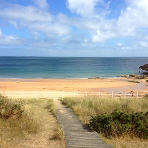 Greve de lecq beach, 15 min walk