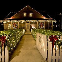 Christmas at Historic Palm Cottage