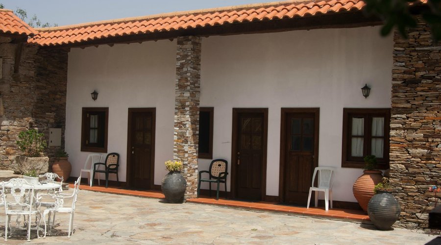 the rooms away from the main building