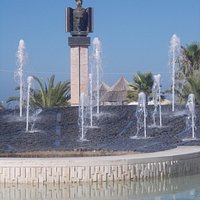 lungomare pescara - rotonda paolucci - busto raffaele paolucci