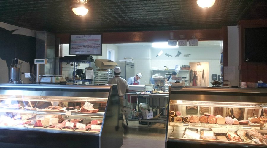 Interior shot (display cases)