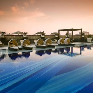 The Lalit New Delhi in New Delhi, image may contain: City, Hotel, Condo, Urban