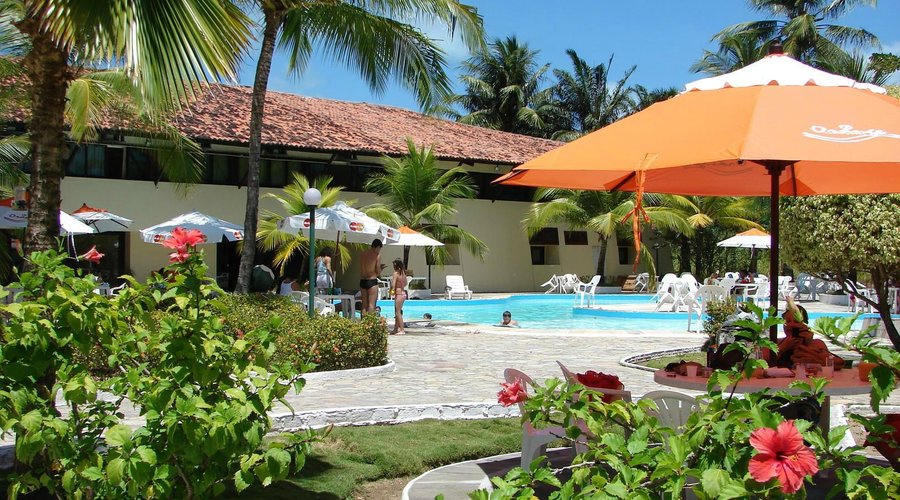 Área da piscina