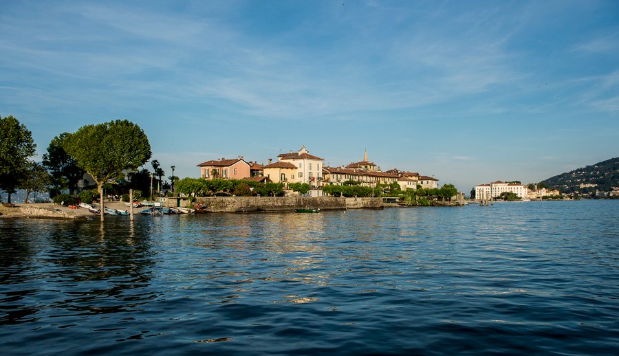 l'isola vista dal battello