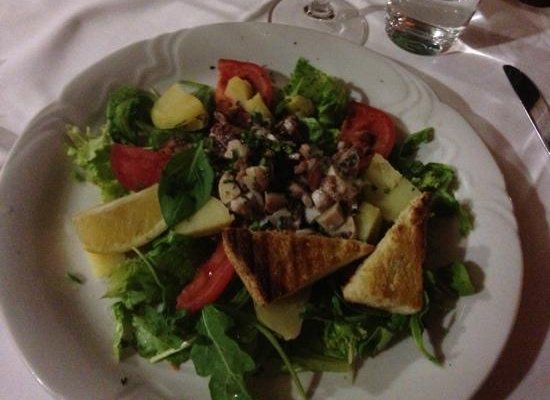Tintenfischsalat