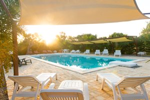 Piscina y playa
