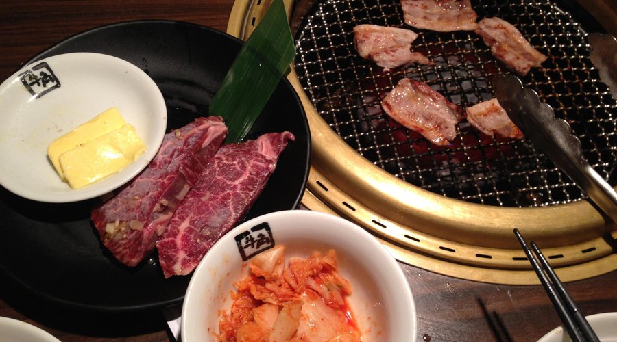 The grill and sides
