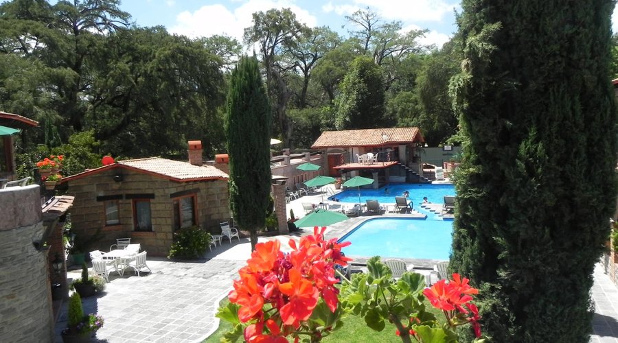 Vista de la alberca