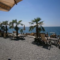 Panoramica alla spiaggia