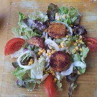 salade de chévre au miel