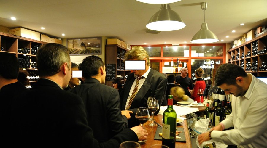 L'allure du bar à vins
