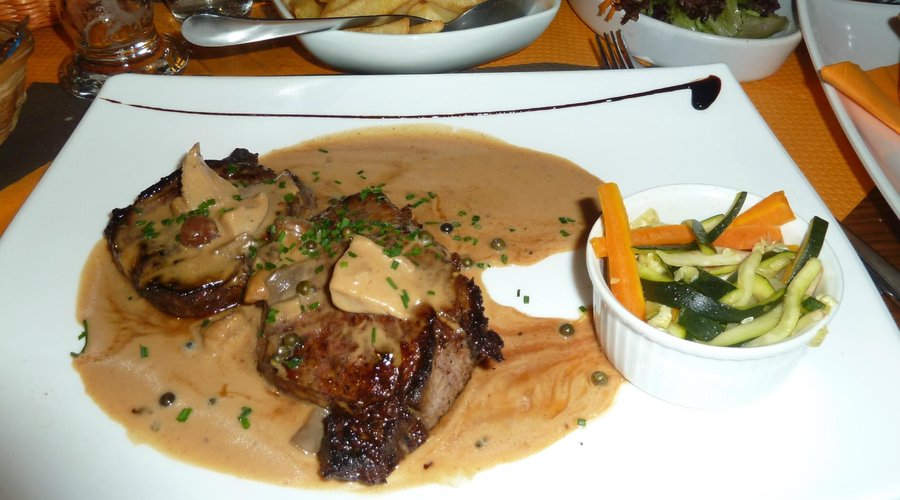 Filet de boeuf supertierno y la salsa para mojar!!!
