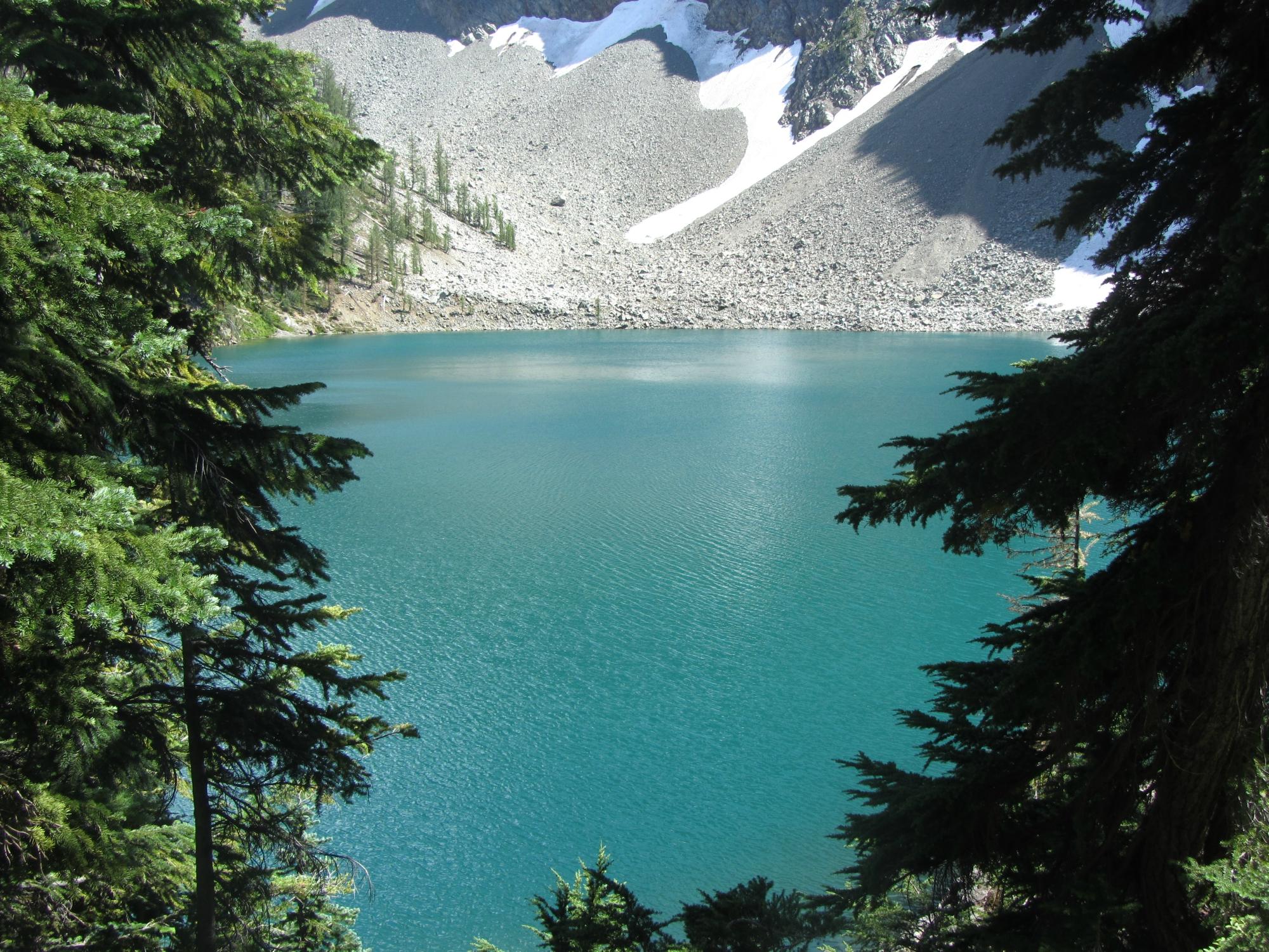 Blue lake hike north cascades hotsell