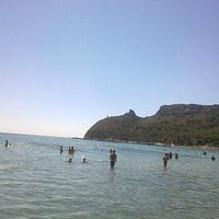 spiaggia del golfo degli angeli