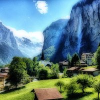 La cascata d'acqua
