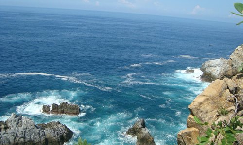 vista desde el acantilado