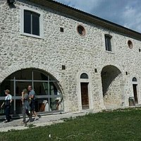 Museo della Transumanza, facciata posteriore.