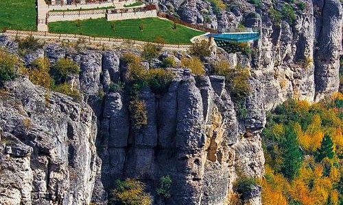 Crystal Terrace in Tokatli Canyon-Karabuk/Turkey
