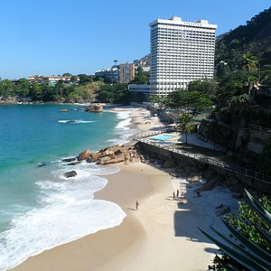 Praia do Vidigal and Sheraton Hotel