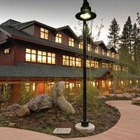 Inside the building "Tahoe Center for Environmental Sciences" on the Sierra Nevada College campu