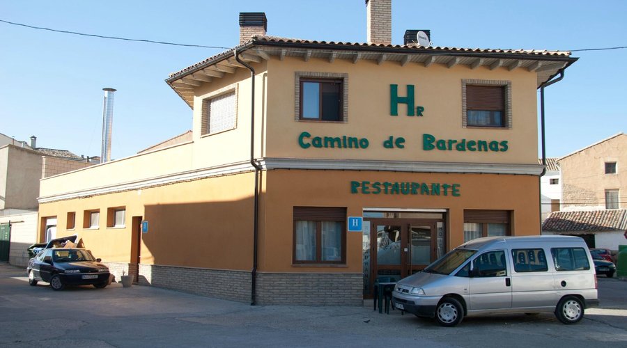 Camino de las Bardenas - vue extérieure de l'hôtel
