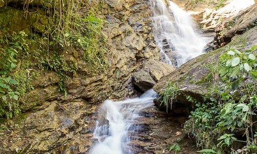 Nascente da cachoeira