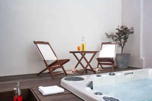 Piscine et plage