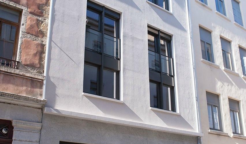 Façade rue Pailleron