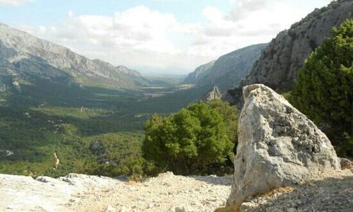 panorama in prossimità del sito