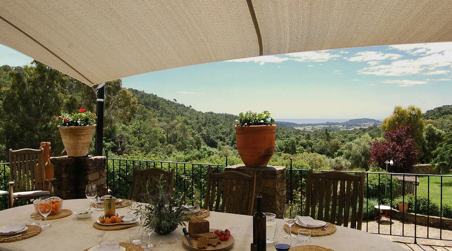 Finca Bell-Lloc (Vista de terraza superior)