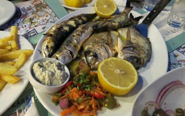 Very fresh mediterian fishes