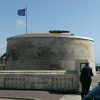 The Martello tower in Seaford