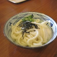 sanuki udon with nagaimo and kizami nori
