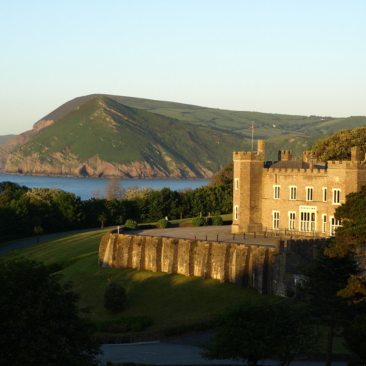 Castle adventure. Watermouth Castle Devon.