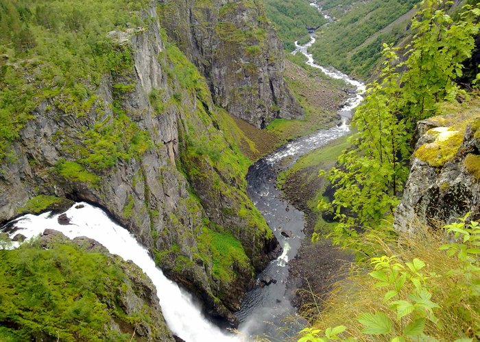 Waterfall view