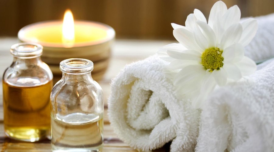 Massage treatment room