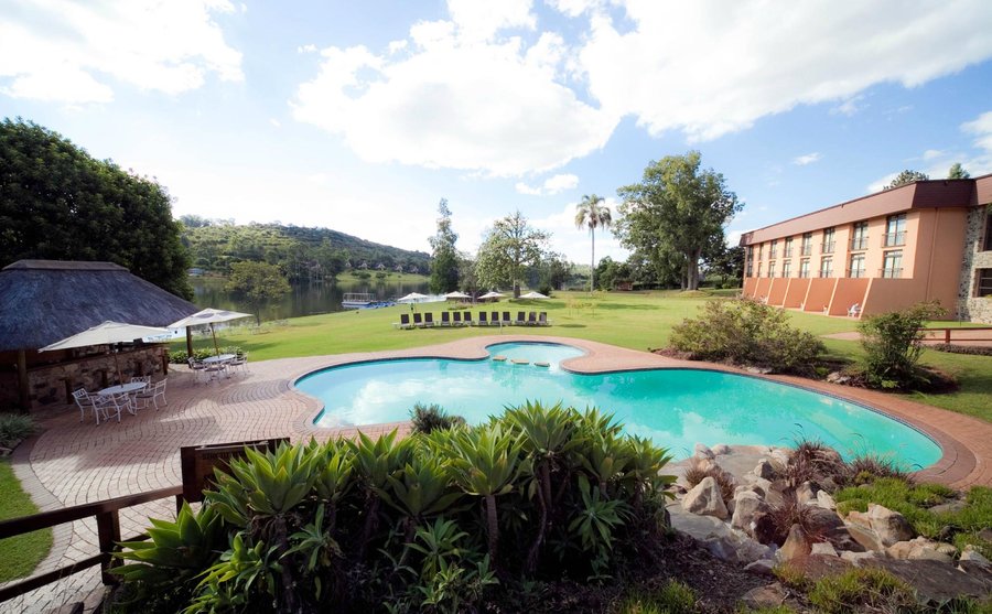 View of Hotel grounds