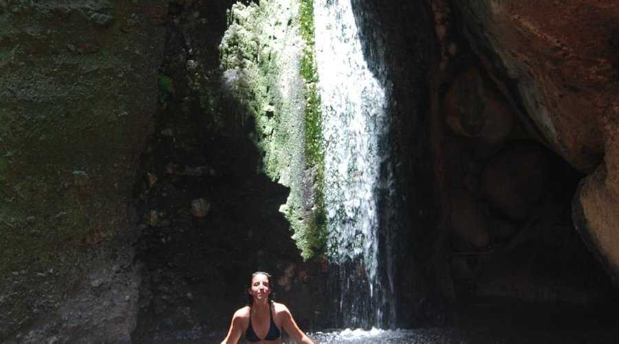 Cascada del Angel Imperdible en epoca estival