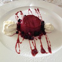 Bavarese ai frutti di bosco
