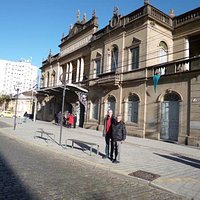Theatro Guarany and its art-noveau façade