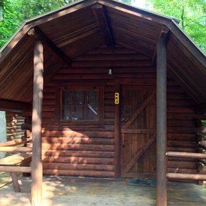 Cabin at the Buffalo KOA