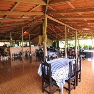 The dining room