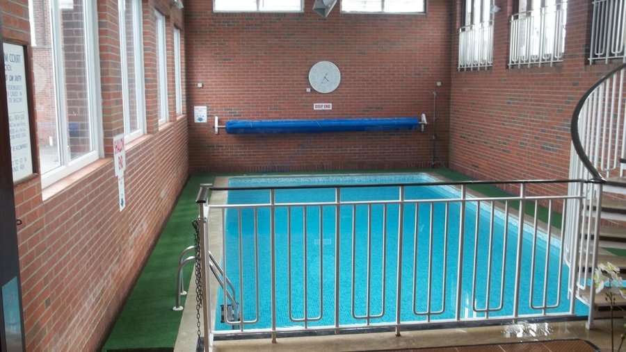 Heated indoor pool