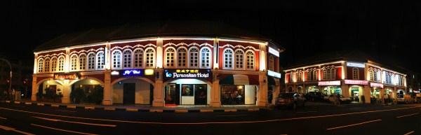 Hotel during the night