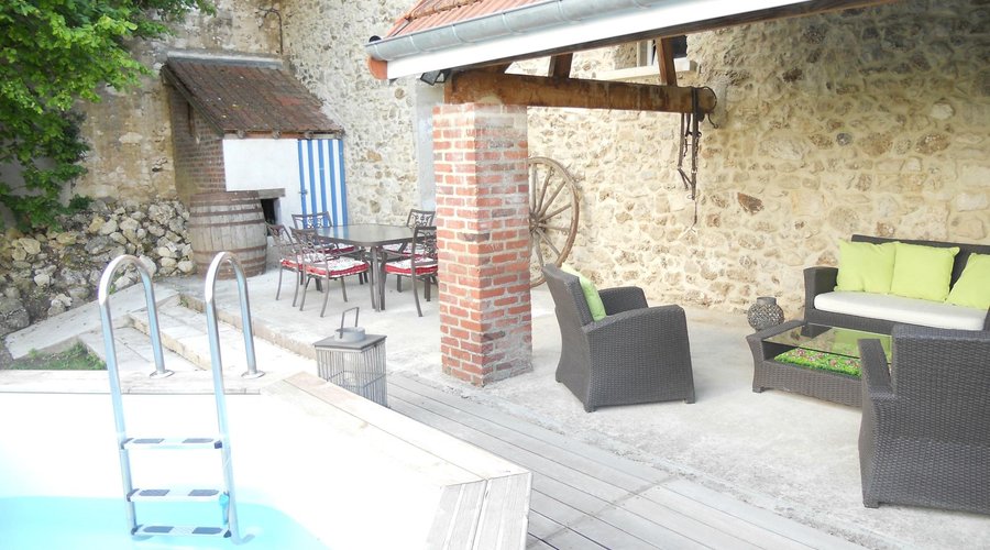 Terrasse coté Jardin